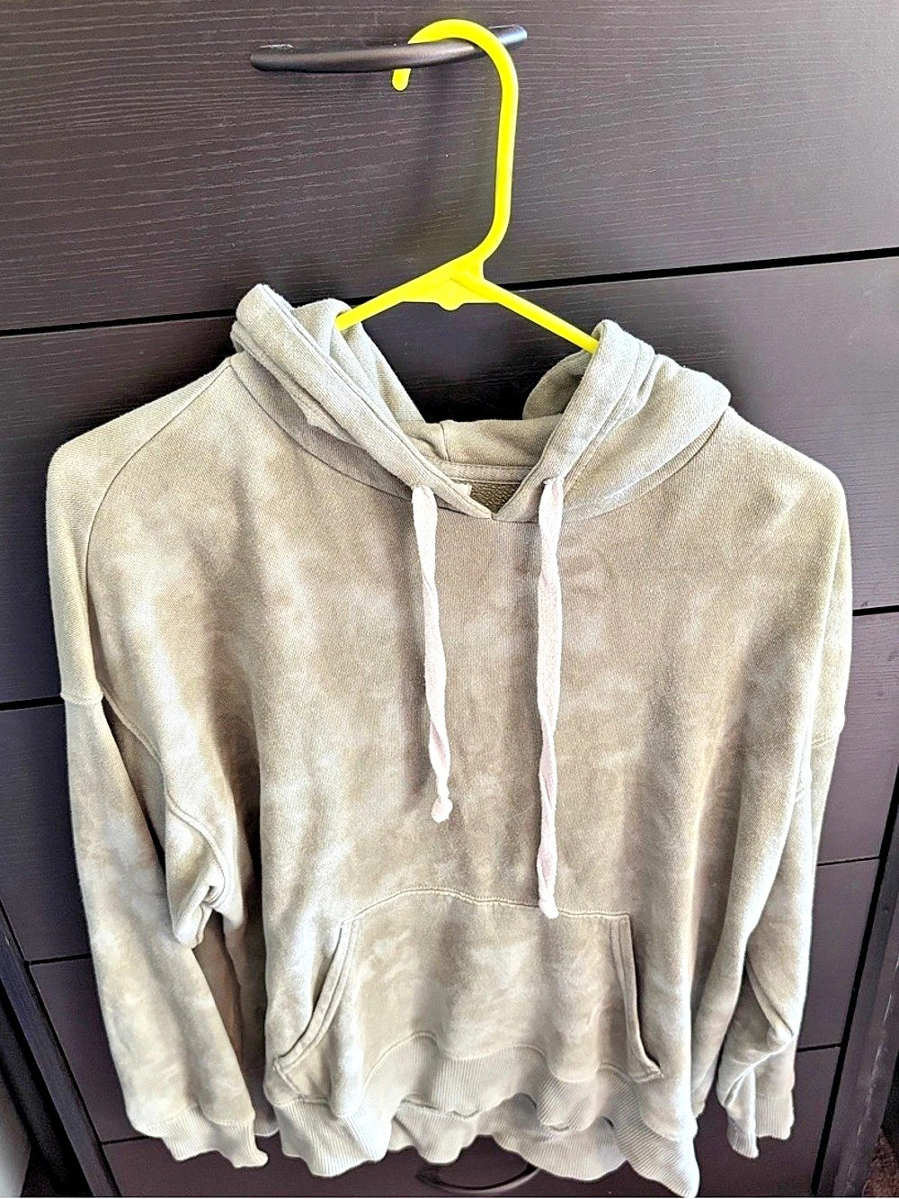 aerie Oversized Hoodie in Gray Size Small
